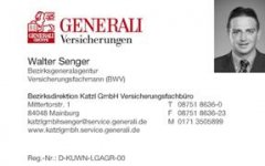 Gewerbe: Versicherungen Walter Senger