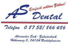 Gewerbe: Zahntechnik AS Dental