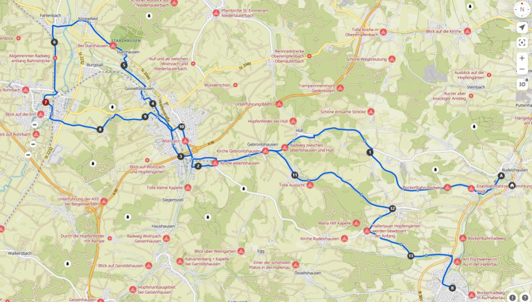 16. Hallertauer Radltag - E-Bike-Tour