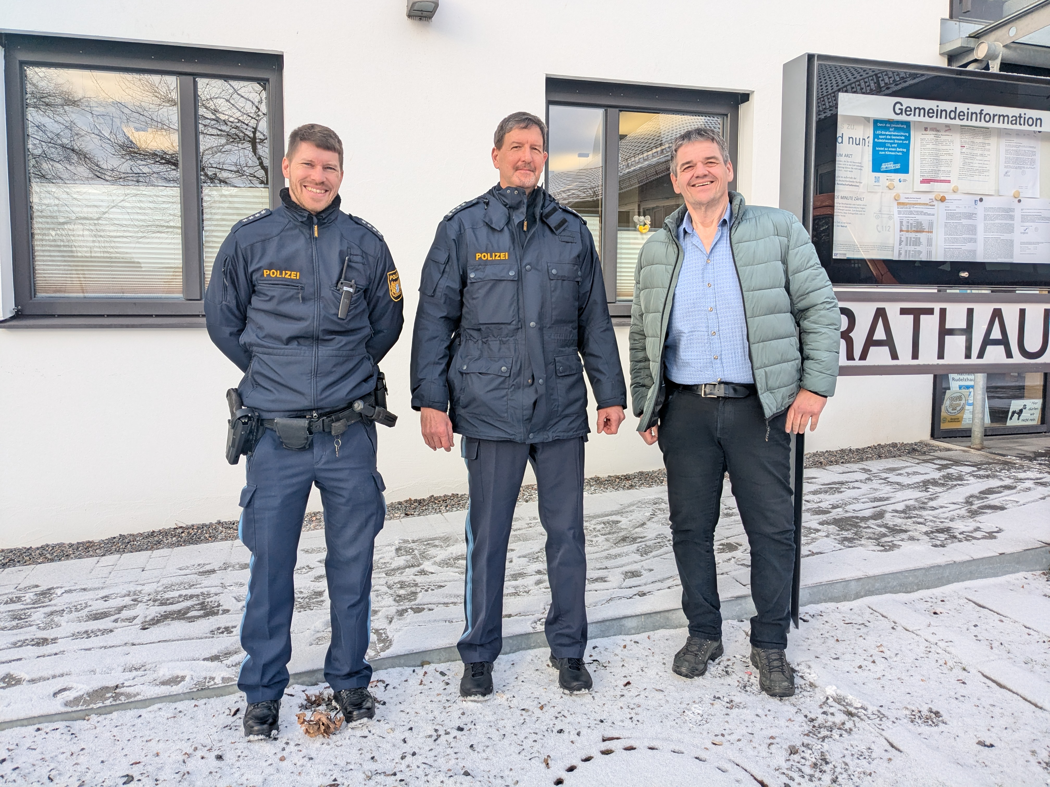 Polizei Moosburg: Neuer Leiter besucht Rudelzhausen